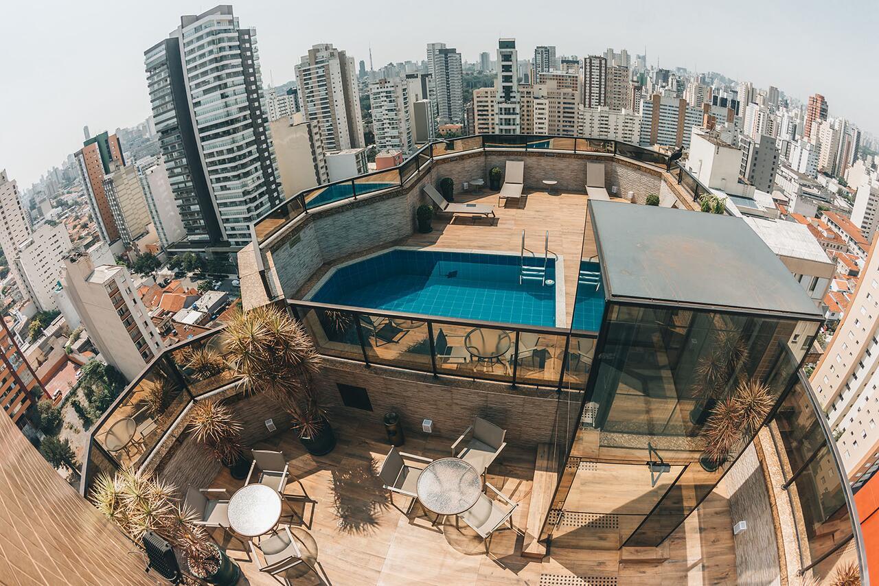 Golden Tower Pinheiros By Fenix Hoteis เซาเปาโล ภายนอก รูปภาพ